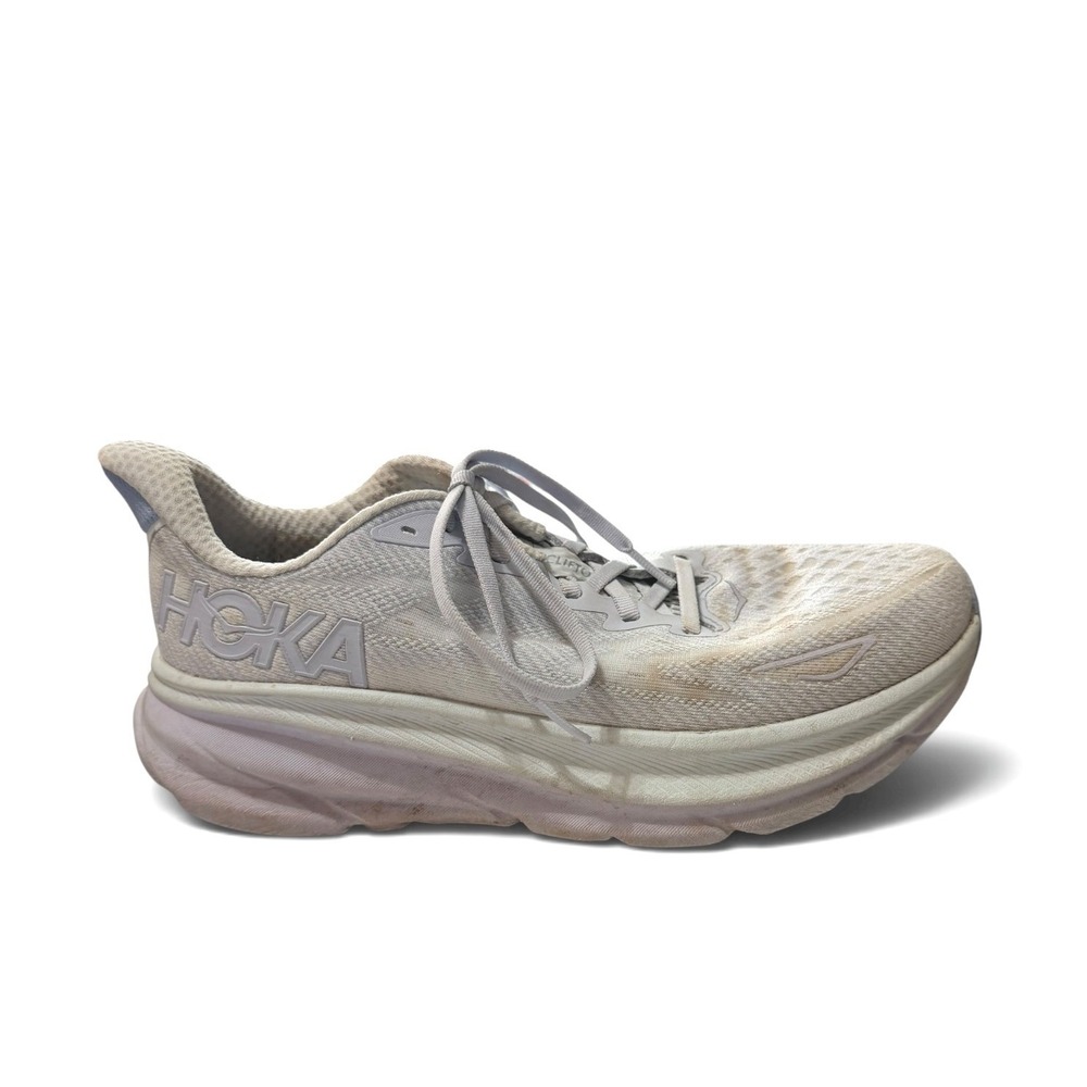 Hoka One One Clifton 9 Mesh Running Shoes purple size 10B